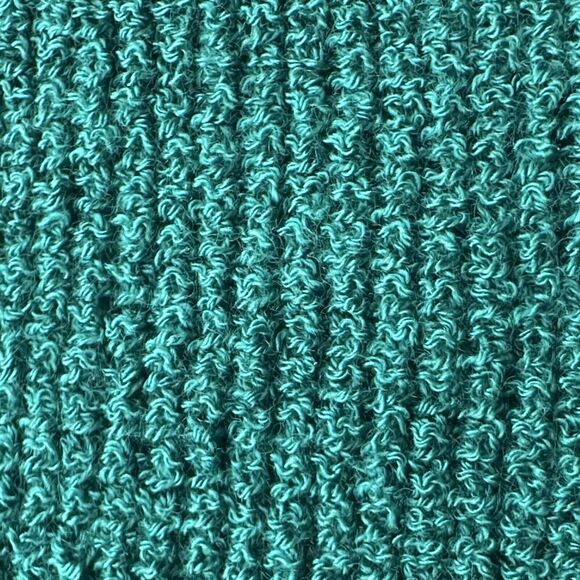 Vici Amsterdam Mock Neck Knitted Heavyweight Sweater Green Womens Sz L Cozycore - Picture 9 of 12